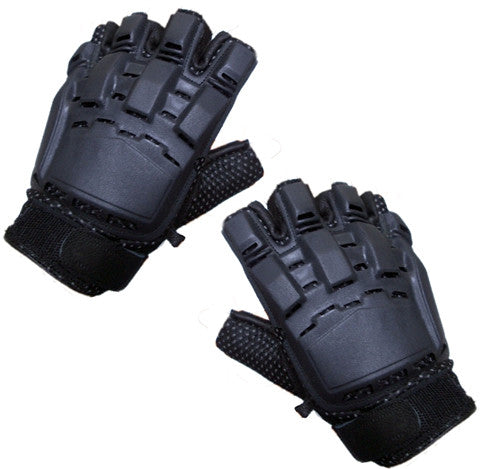 LARGE Armored Tactical Glove (Open Finger)