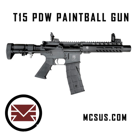 Custom T15 PDW First Strike Paintball Gun