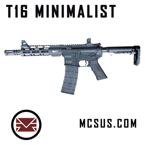 Custom T16 Minimalist Custom Paintball Gun (Optional Semi Auto/Full Auto)