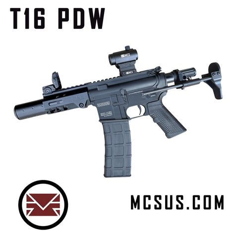 Custom T16 Machine Pistol LVOA  Paintball Gun (Optional Semi Auto/Full Auto)