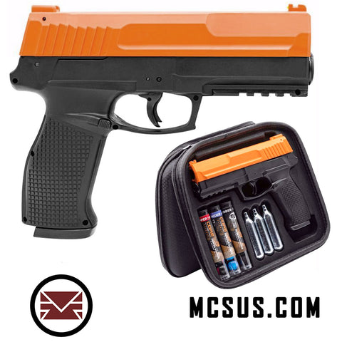 Defender P2P Secure 68P 19 Joules 350+FPS Pistol With Response Ready Trigger  (Optional Kinetic/Pepper PAVA Kit)