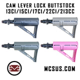 Cam Lever Lock Free Floating Universal Air Buttstock With Air Tank  (Option To Add Air Tank)