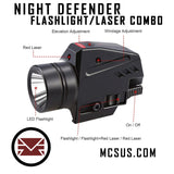 Night Defender Flashlight Laser Combo