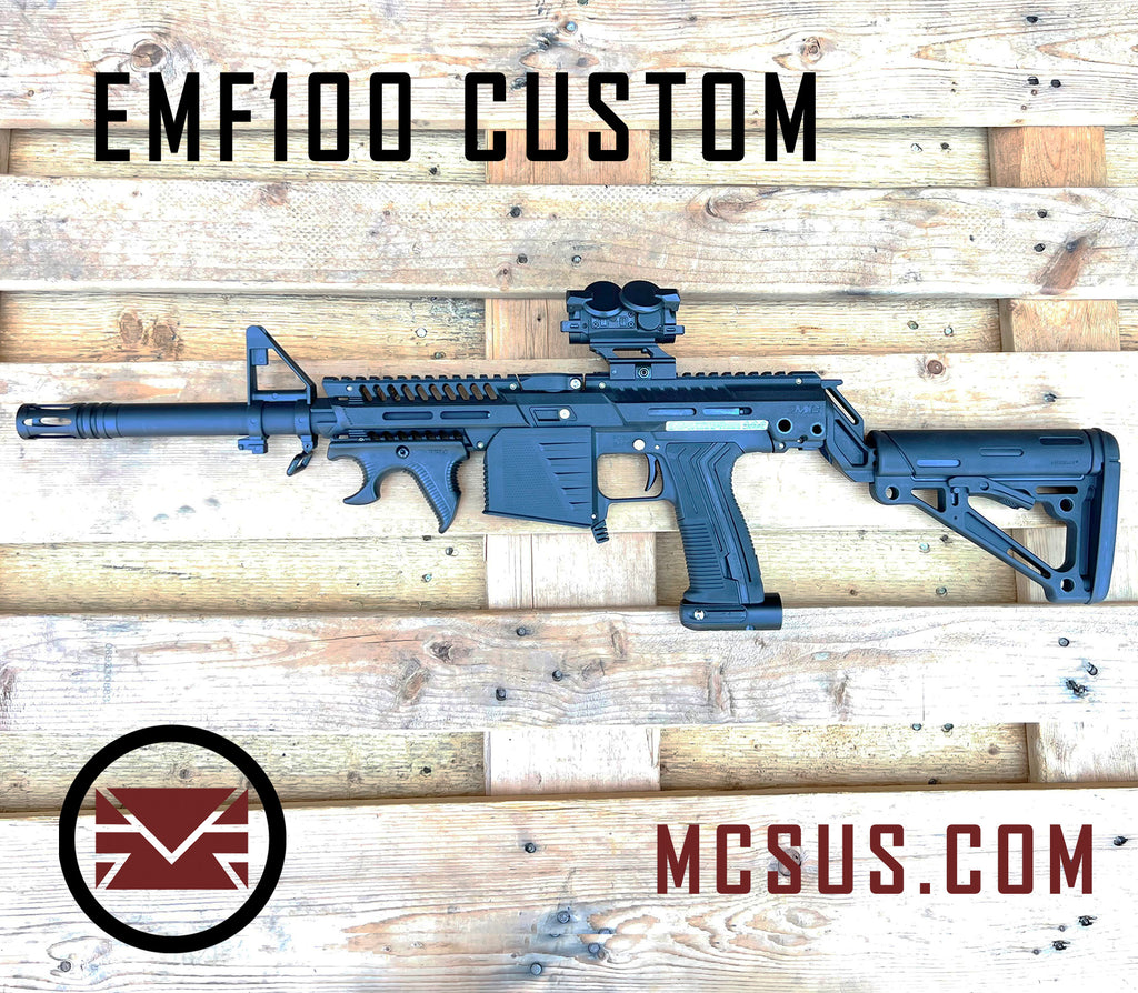 Emf100 Custom EMF100 MG100 Drop Down OverMolded Carbine Buttstock – MCS