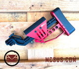 EMF100 MG100 Paintball Gun Cyborg Buttstock (Red)