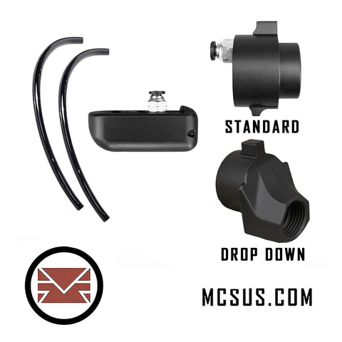 Internal Air Through Buttstock Kit For MCS100 Magazine Fed  EMEK 100 PAL  ETHA 3 Mechanical