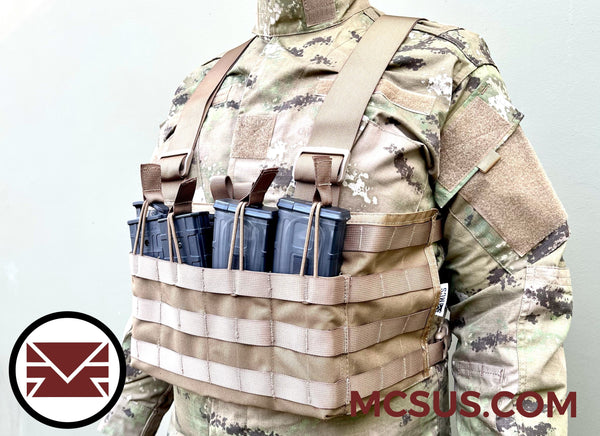 Front Line Modular Chest Rig (Black) – MCS