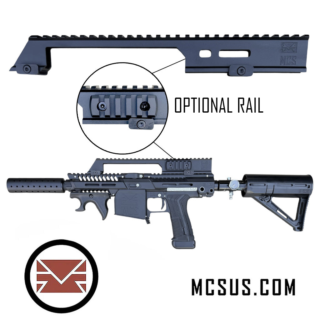 Universal G36 Carbine Length Picatinny Sight Rail with M-Lok Side Rail ...