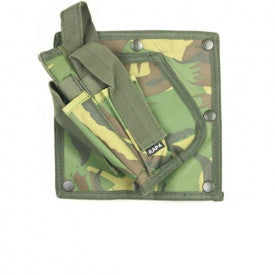 Cross Draw Pistol Holster (British DPM Left Hand - Small) for Strikeforce/Tactical Ten Vest