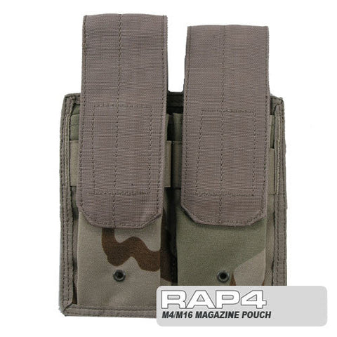M4/M16 Magazine Pouch for Strikeforce/Tactical Ten Vest (Desert Camo)