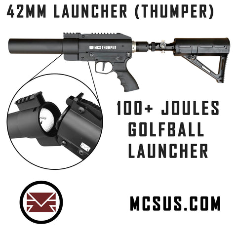 42MM 100+ Joules Golfball Launcher (AKA The Thumper)