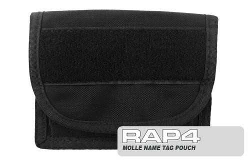 MOLLE Name Tag Pouch (BLACK) Clearance Item – MCS