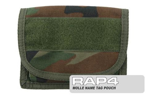 MOLLE Name Tag Pouch (Woodland)