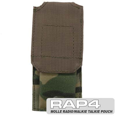 MOLLE Radio/Walkie Talkie Pouch (Eight Color Desert)