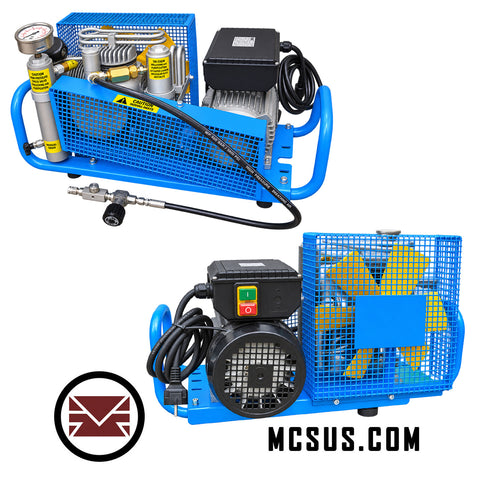 Small Shop and Personal HPA Scuba Tank Compressor: Available for  Gas  or Electric Single Plase or Electric 3 Phase