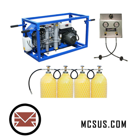 Medium Field Compressor: Available for Gas  or  Electric