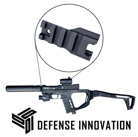PDW Pistelle X-68 Rail Attachment