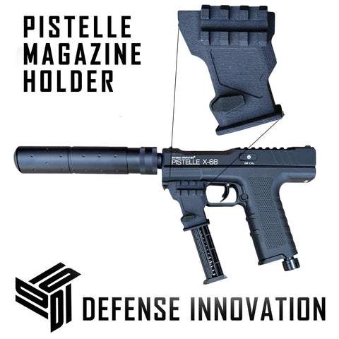 Pistelle X-68 Vertical Grip Magazine Holder (With Side Rails)