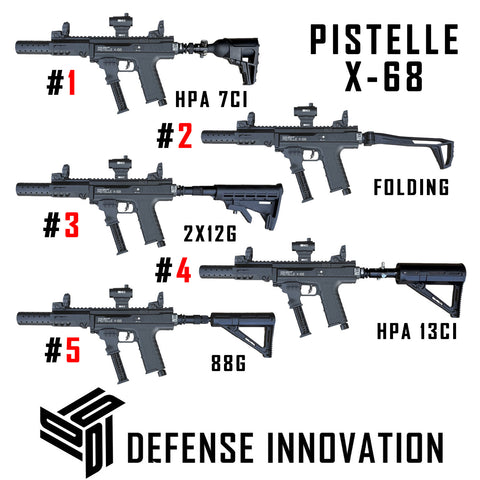 Max Power GEN2 Pistelle X-68 Defender Jail Break Carbine 75-100 Joules
