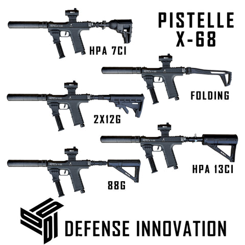 Max Power GEN2 Pistelle X-68 Defender Socom 75-100 Joules