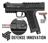 GEN2 Defense Pistol 35-50 Joules: Pistelle X-68 Upgraded Seals & Components (Extra Seal & Lube Included)