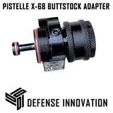 Max Power Pistelle X-68 Buttstock With Emergency Integrated On/Off Slide Valve Adapter