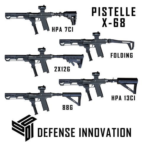 Max Power GEN2 Pistelle X-68 Defender Carbine 75-100 Joules