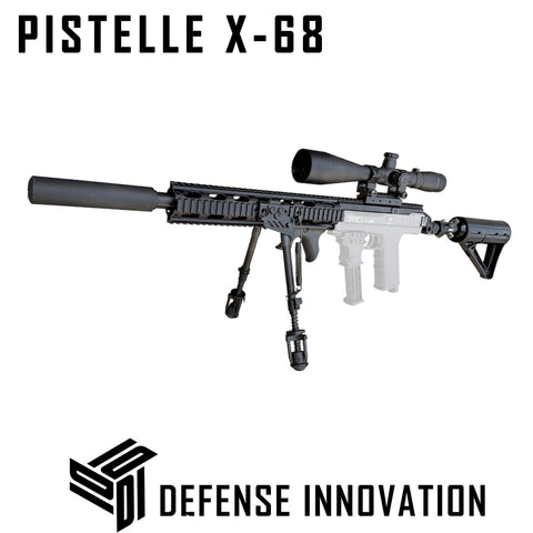 Max Power Upgrade Kit Pistelle X-68 (Gen1 and Gen2) Defender Long Range Rifle 100+ Joules