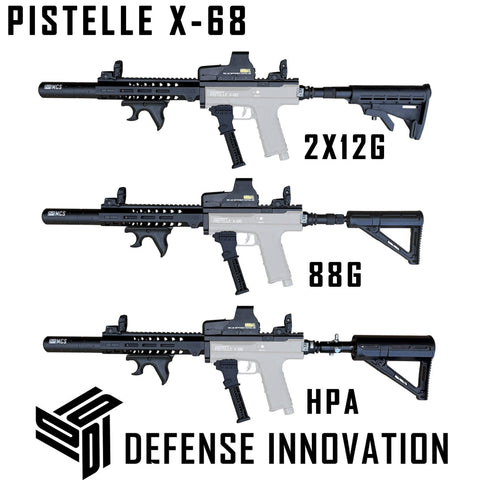 Max Power Upgrade Kit Pistelle X-68 (Gen1 and Gen2) Defender Socom Carbine 75+ Joules