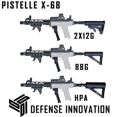 Max Power Upgrade Kit Pistelle X-68 (Gen1 and Gen2) Defender Spear Carbine 75+ Joules