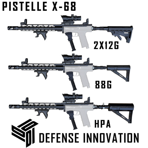 Max Power Upgrade Kit Pistelle X-68 (Gen1 and Gen2) Defender Saber Carbine 75+ Joules (Does Not Include The Gun)