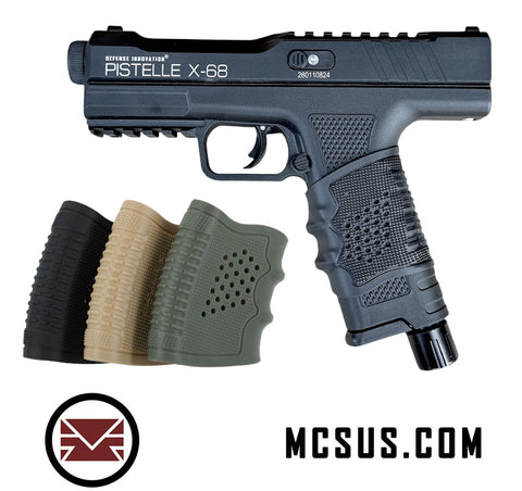 Rubberized Pistelle X-68 Pistol Grip Cover