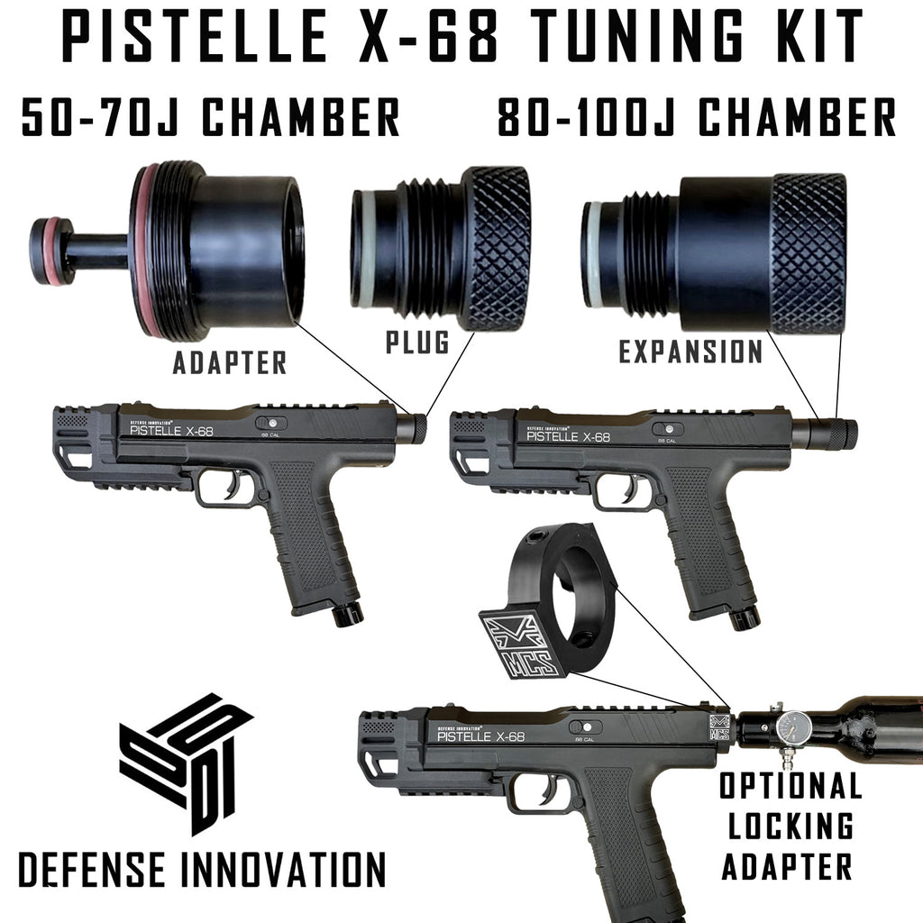 Max Power 50+ Joules Pistelle X-68 Buttstock With Integrated On