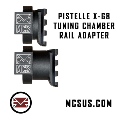 Pistelle X-68 Tuning Chamber Rail Buttstock Adapter