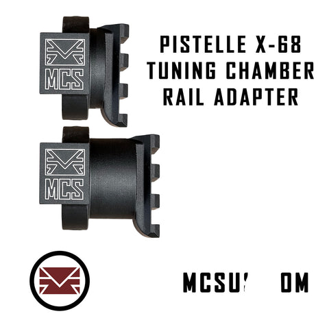 Pistelle X-68 Tuning Chamber Rail Buttstock Adapter (Shipping 06-26-2026)