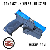 Compact Universal Holster Smith And Wesson, Glock, Walther And Other Pistols (Right Hand)