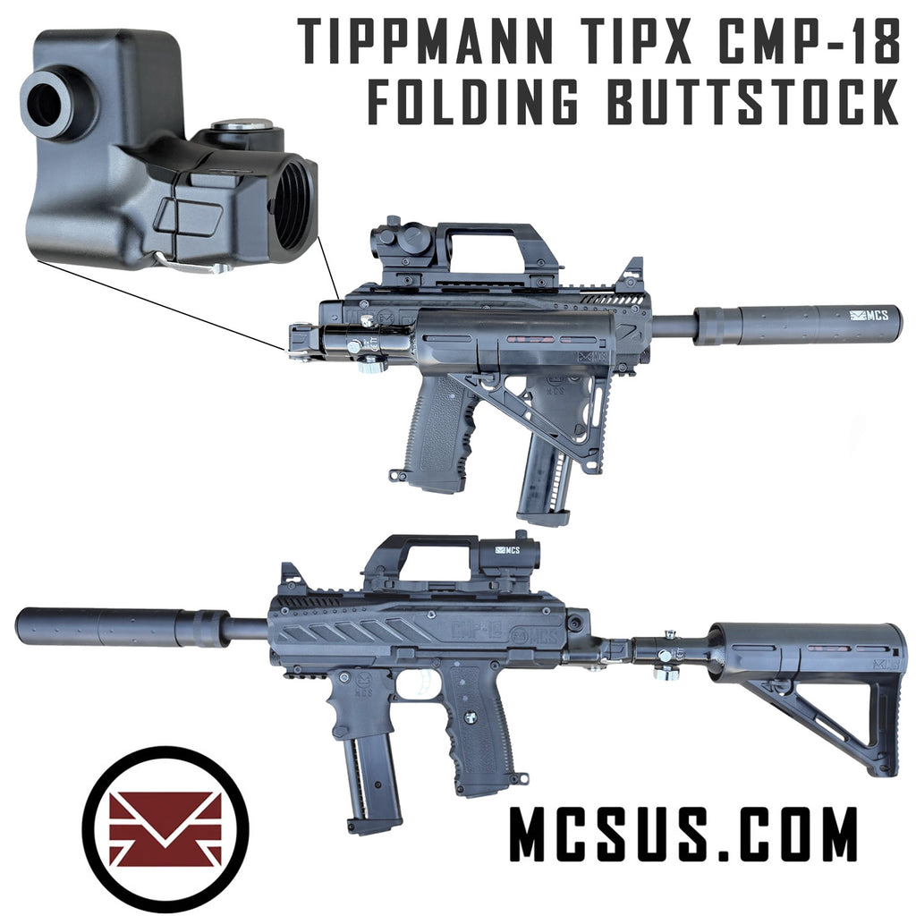 TIPX CMP-18 Drop Down Folding Air Buttstock Adapter With Gen3