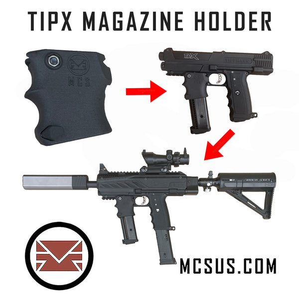 Double Magazine Holder TIPX TPX TCP SALT Zeta and Tru Feed Magazine – MCS