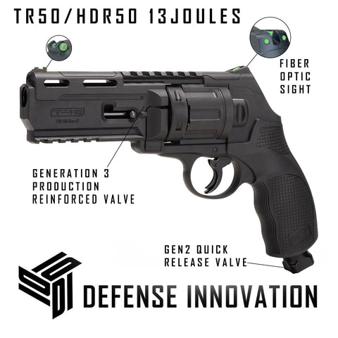 HDR50 TR50 13 Joules 480FPS+ Reinforced Valve With Gen2 Quick Air Release Valve Revolver (.50 Cal)