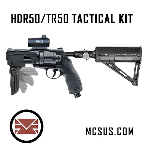 HDR50 TR50 Revolver Tactical With HPA Air Tank Buttstock Kit (Revolver Not Included)