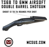 TS68 TD 6MM Airsoft Double Barrel Shotgun