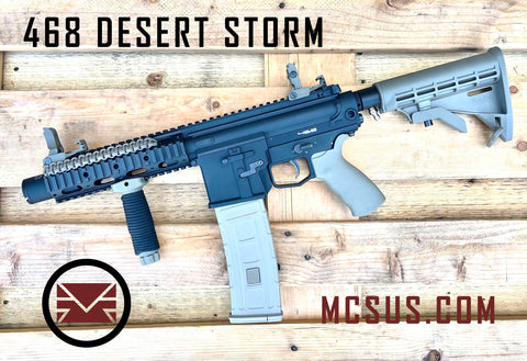 468 Desert Storm Custom Paintball Gun