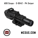 VISM ADO Scope - 3-9X42 - P4 Sniper