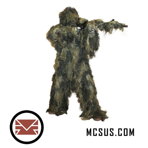 Complete Camouflage Ghillie Suit