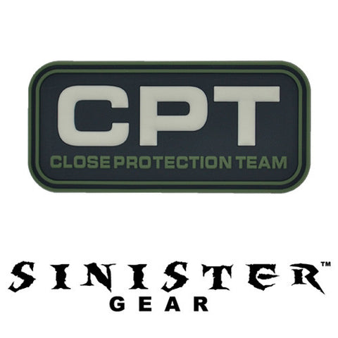 Sinister Gear "CPT" PVC Patch - Dark