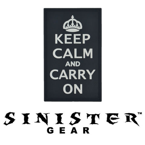 Sinister Gear 'Carry On' PVC Patch - SWAT
