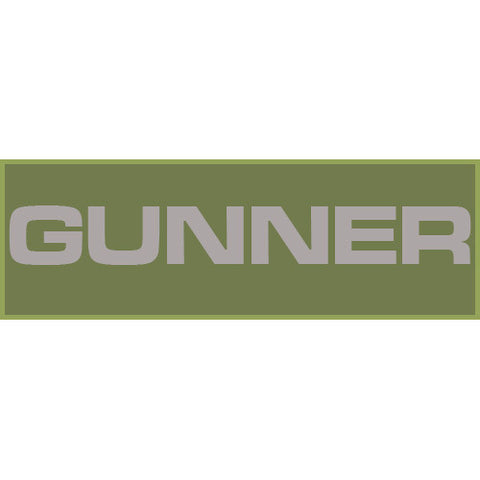 Gunner Patch Small (Olive Drab)