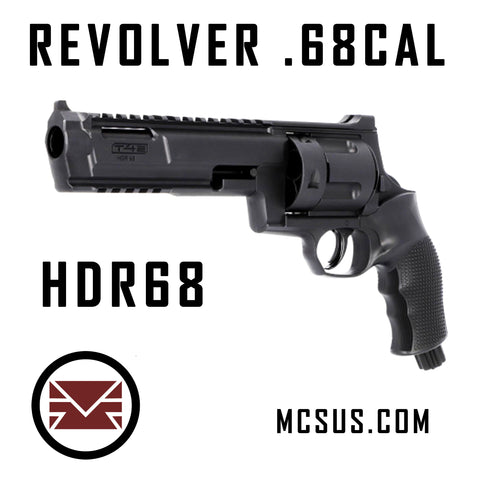 HDR Paintball Revolver .68 Cal Pistol T4E HDR 68