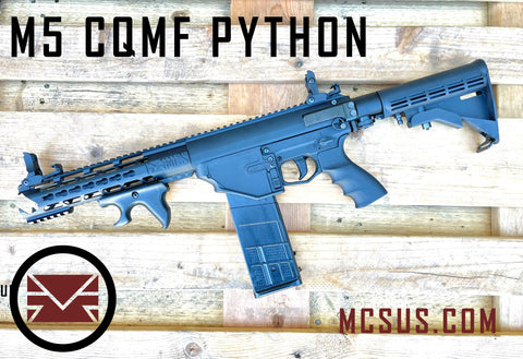 Custom Milsig M5 Valken CQMF Python Paintball Gun (Semi/Full Auto)