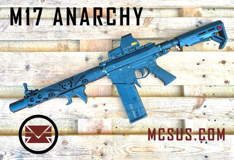 Custom Milsig Valken M17 Anarchy Paintball Gun (Semi/Auto)
